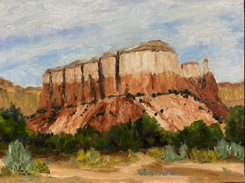 Mesa of First Impression
9" x 12"  - Oil on Linen